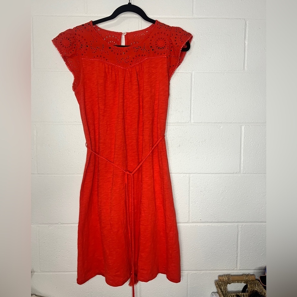 BODEN Juliet Broderie Dress Women’s US 12L - Picture 4 of 7